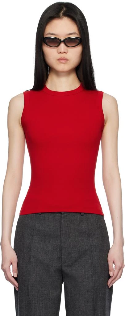 FLORE FLORE Red Esmé Tank Top 1