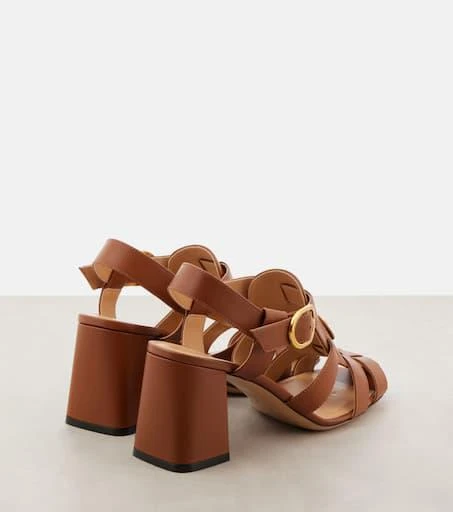 Valentino VLogo Signature 75 leather fisherman sandals 2