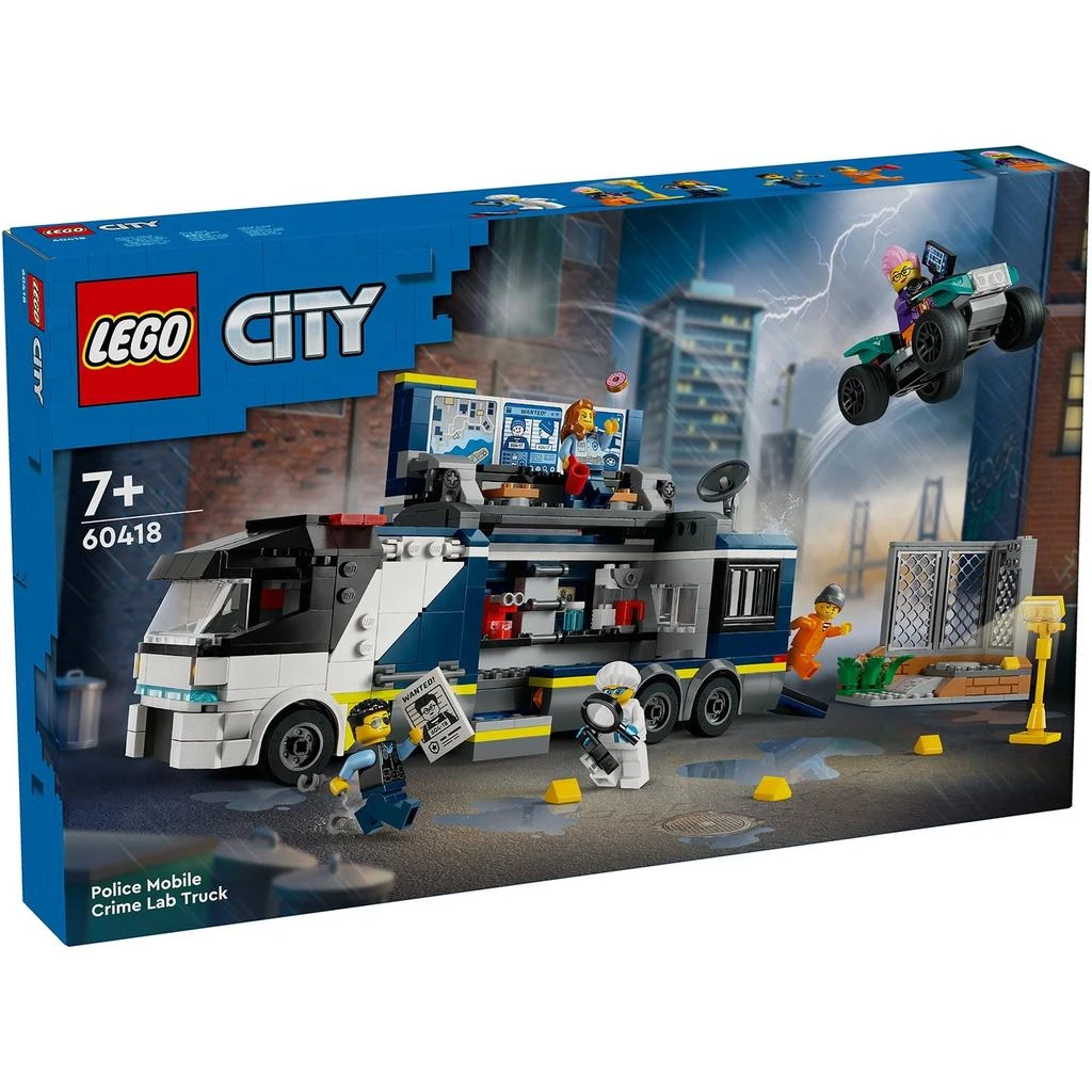 undefined LEGO City Police Mobile Crime Lab Truck Toy Set 60418 1
