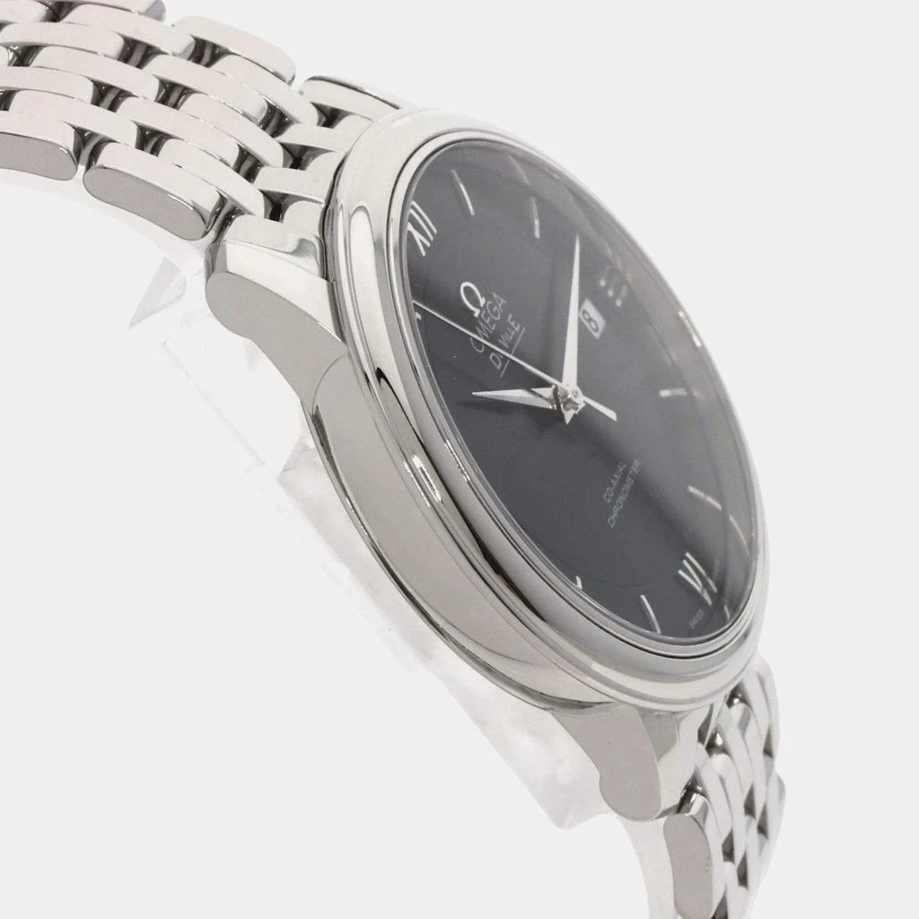 Omega Omega Black Stainless Steel De Ville Prestige 424.10.37.20.01.001 Quartz Men's Wristwatch 36.5 mm 6