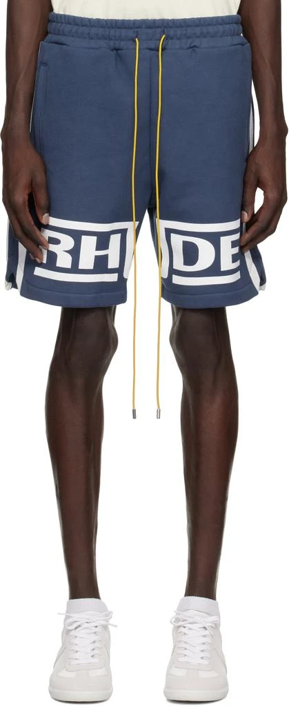 Rhude Blue 'Rhude Champions' Shorts 1