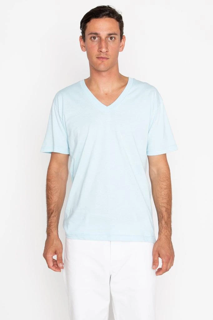 Los Angeles Apparel 24056 - Fine Jersey V-Neck T-Shirt 9