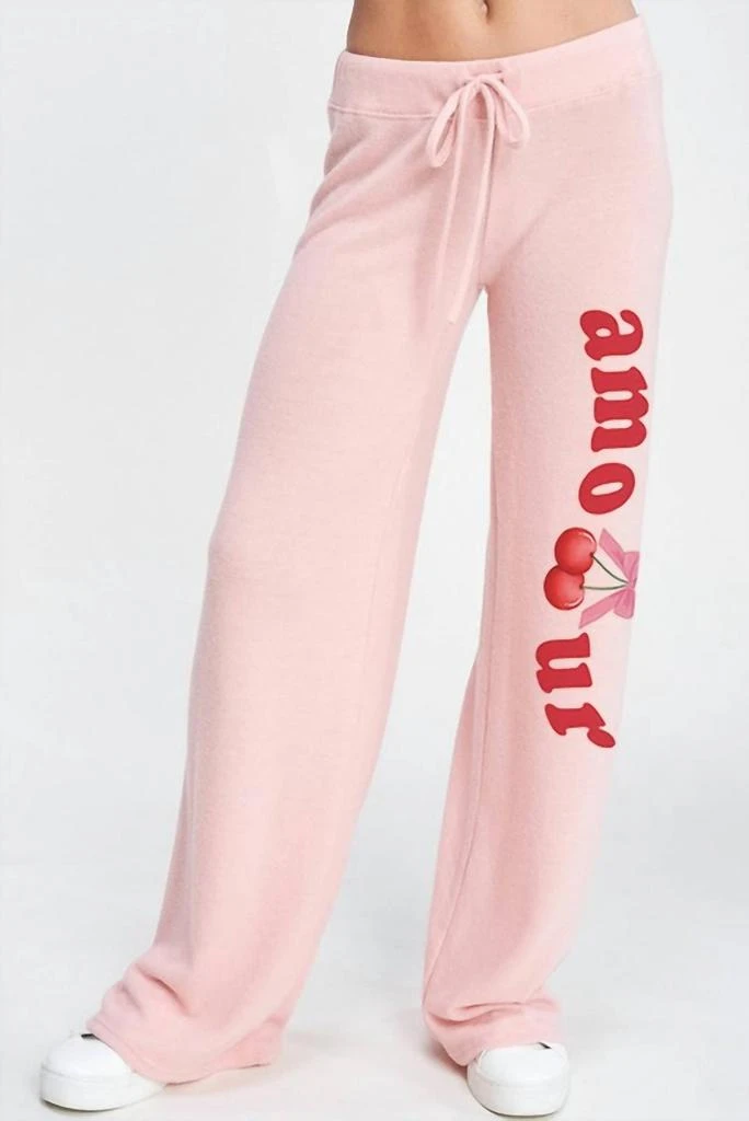 Phil Love Amour Cherry Loungewear Set In Pink 2