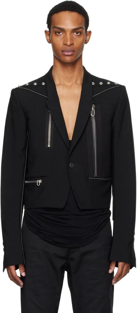 Rick Owens Black Concordians Alice Blazer 1