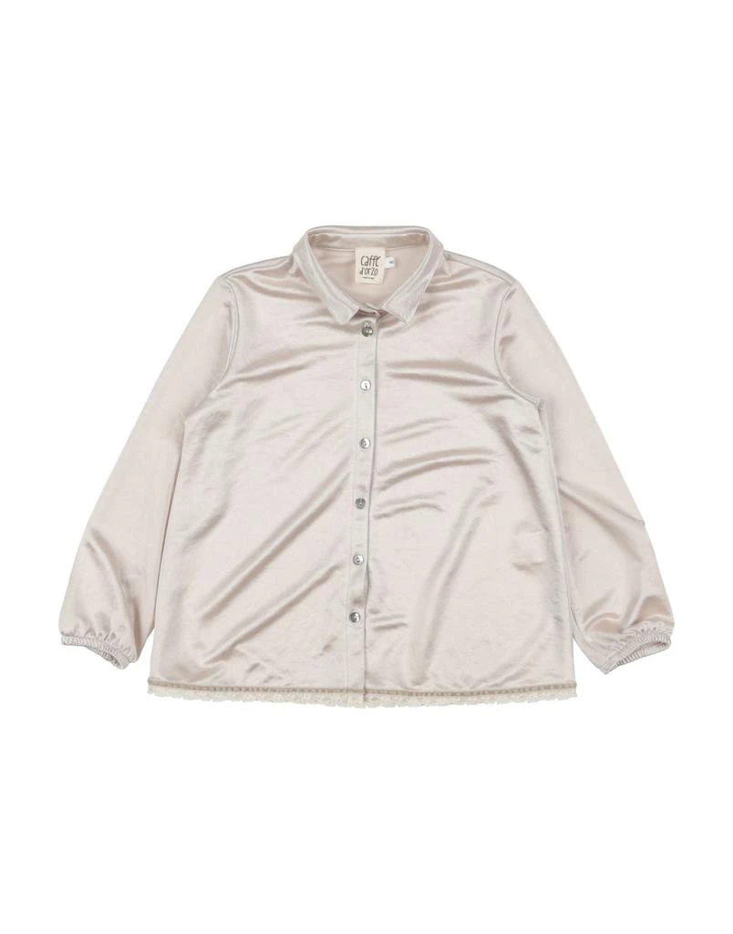 CAFFÉ D'ORZO Solid color shirts & blouses