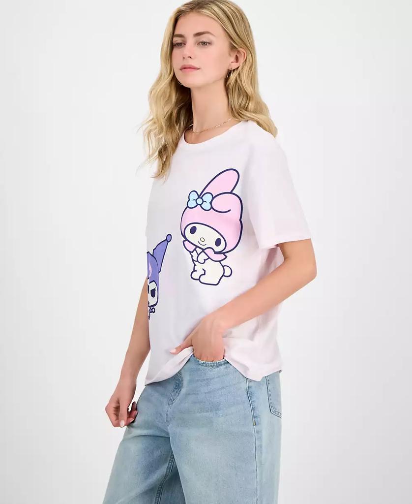 Love Tribe Juniors' Crewneck Short-Sleeve Graphic Print T-Shirt