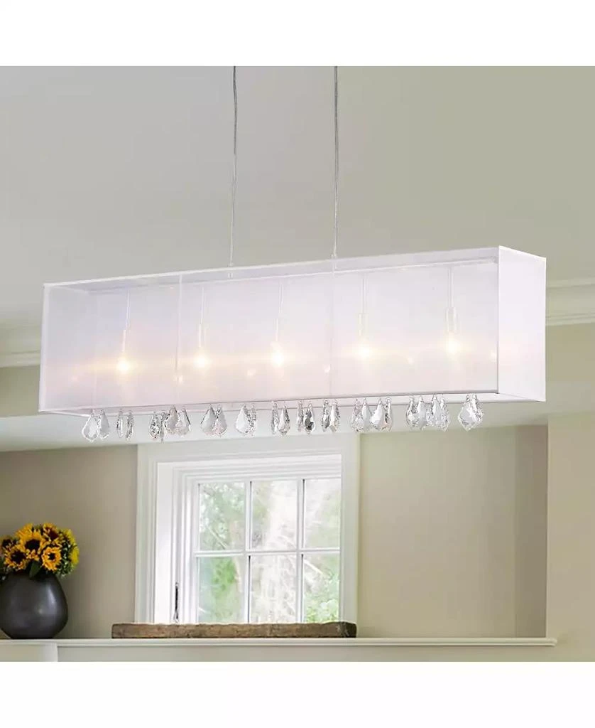 Home Accessories Jess 18" 5-Light Indoor Chandelier with Light Kit 2