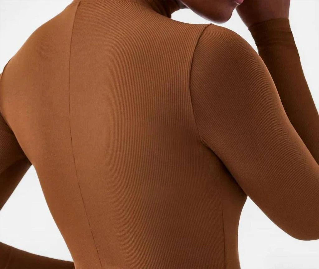 SPANX Spanx - Ribbed Long Sleeve Turtleneck Bodysuit 5