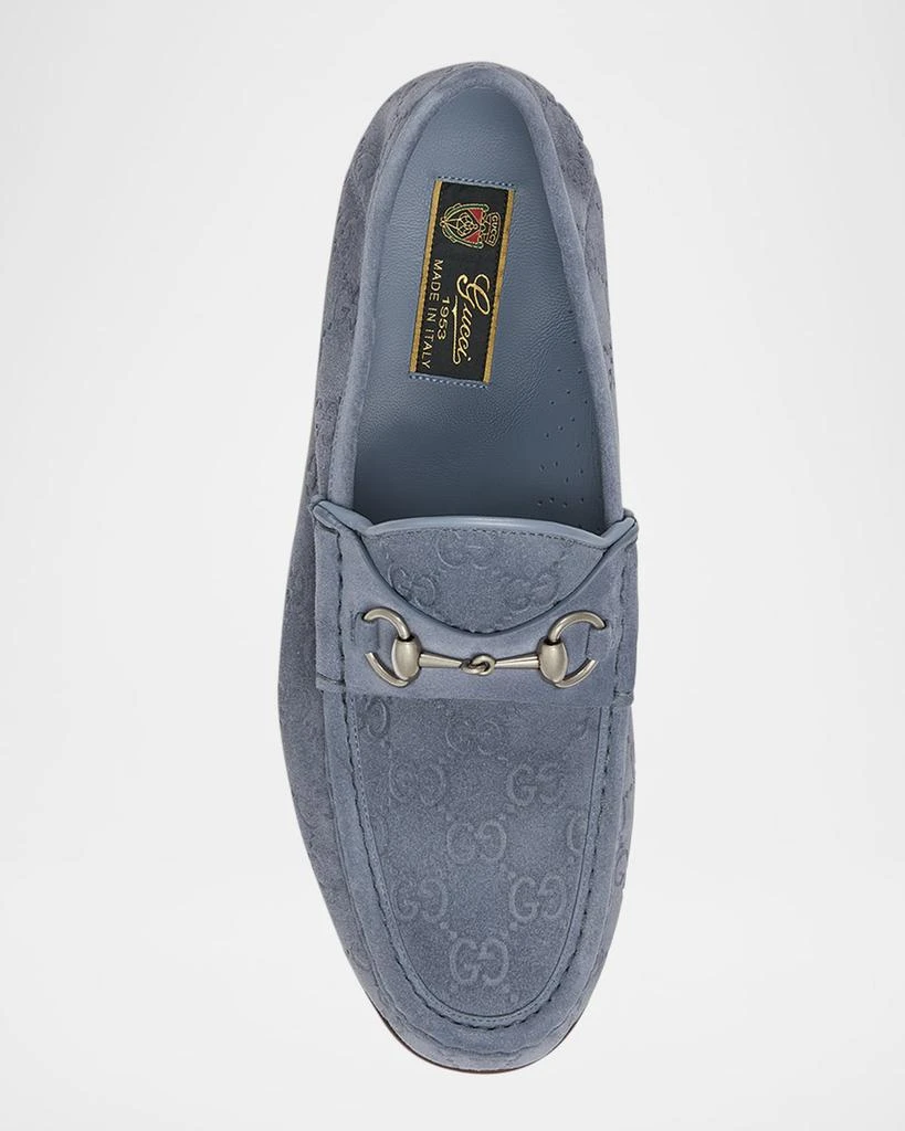 GUCCI Mens loafers embossed horsebit size uk 10.5 us 11.5 Gucci Men main image 2