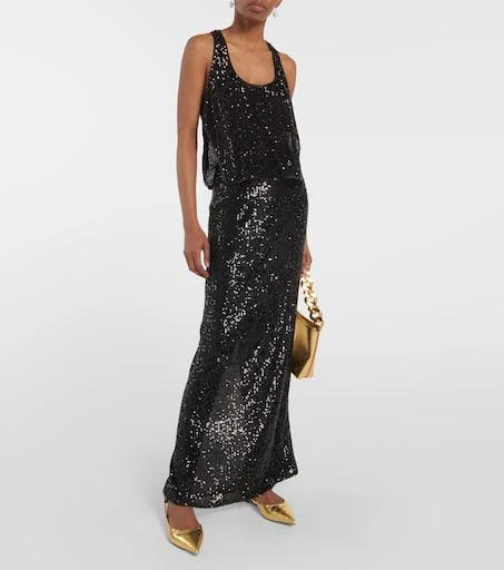 Tom Ford Padlock croc-effect ballet flats 2