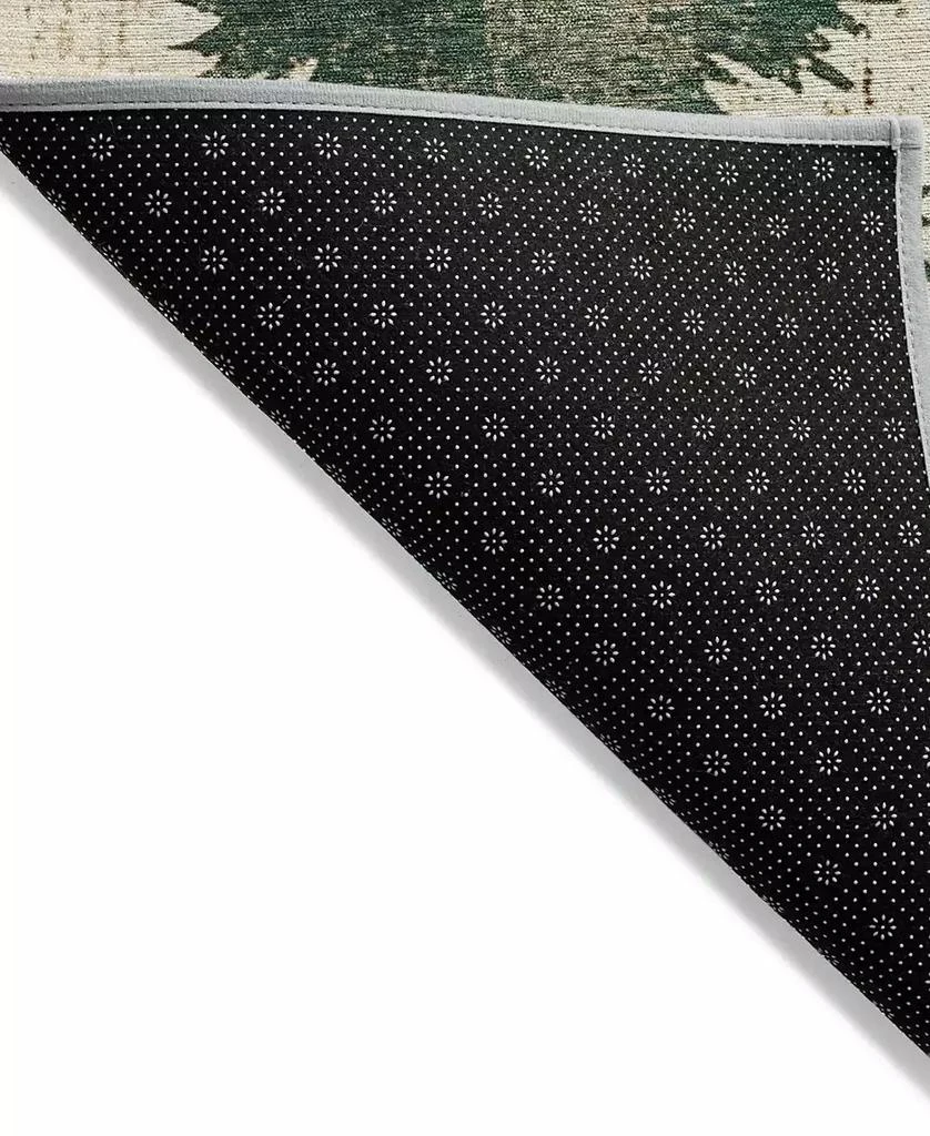 Addison Holiday Washable Indoor/Outdoor ACN1811 8
x8
 Round Area Rug 3