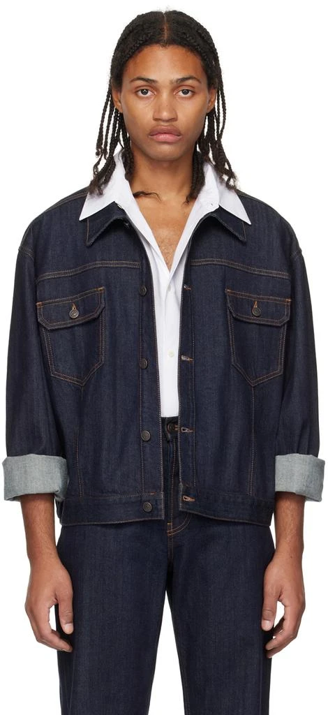 The Row Indigo Orson Denim Jacket 1