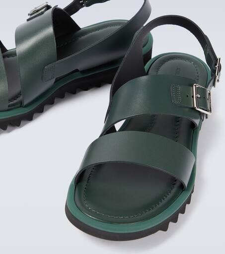 イ*シ様 AURALEE× foot the coacher leathersa AURALEE x Foot The Coacher leather sandals - Polo Shirts