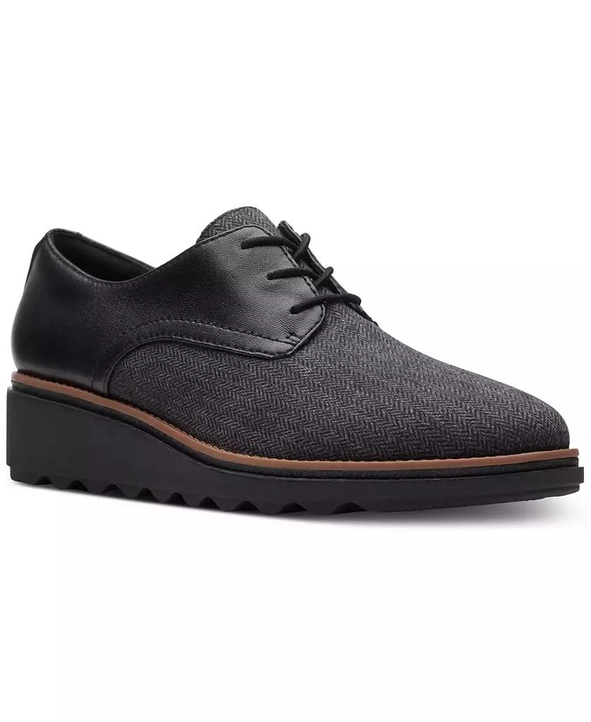 Clarks Women's Sharon Rae Lace-Up Wedge Shoes 1