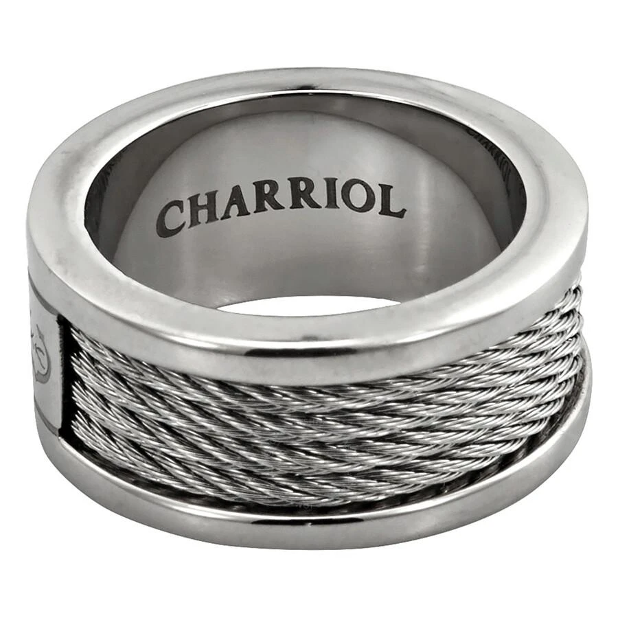 Charriol Stainless Steel Forever Ring 2