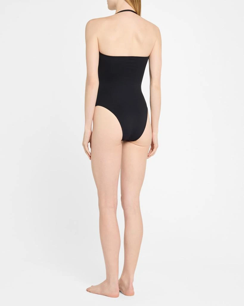 LENNY NIEMEYER Ring Detail Bandeau One-Piece Swimsuit 3