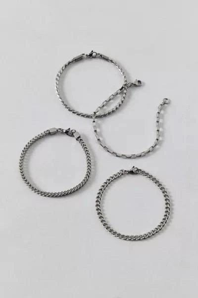 Urban Outfitters Essential Waterproof Chain Bracelet Set 1