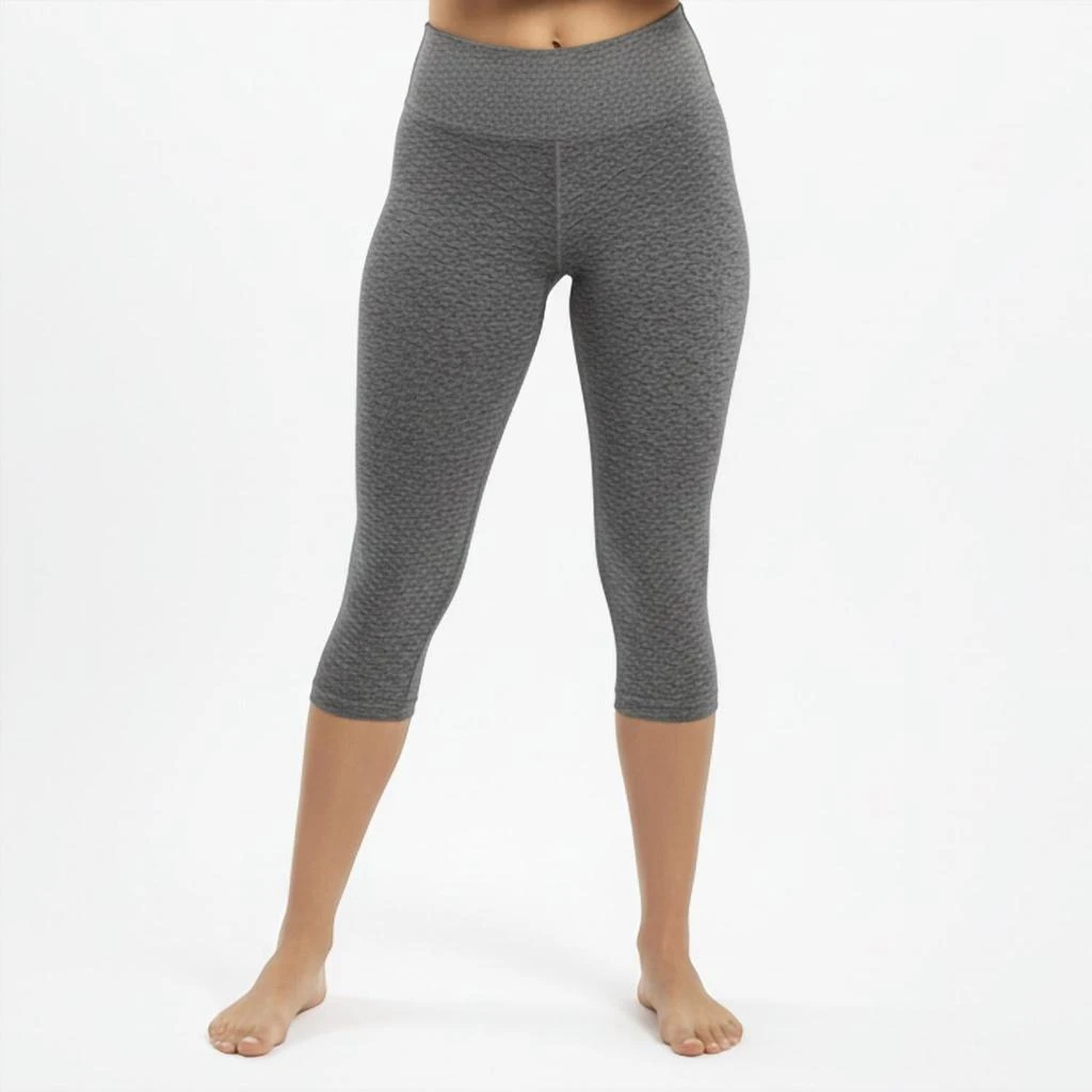 BBrazil Clothing Bbrazil Clothing - Basket Weave Jacquard Capri Leggings