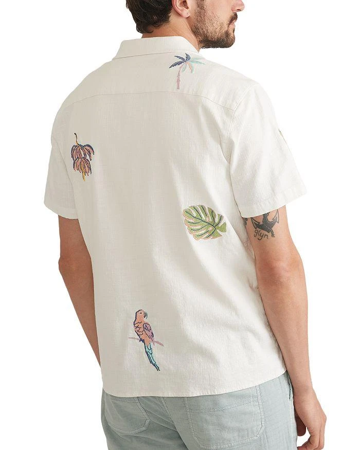 Marine Layer Embroidered Resort Shirt 3