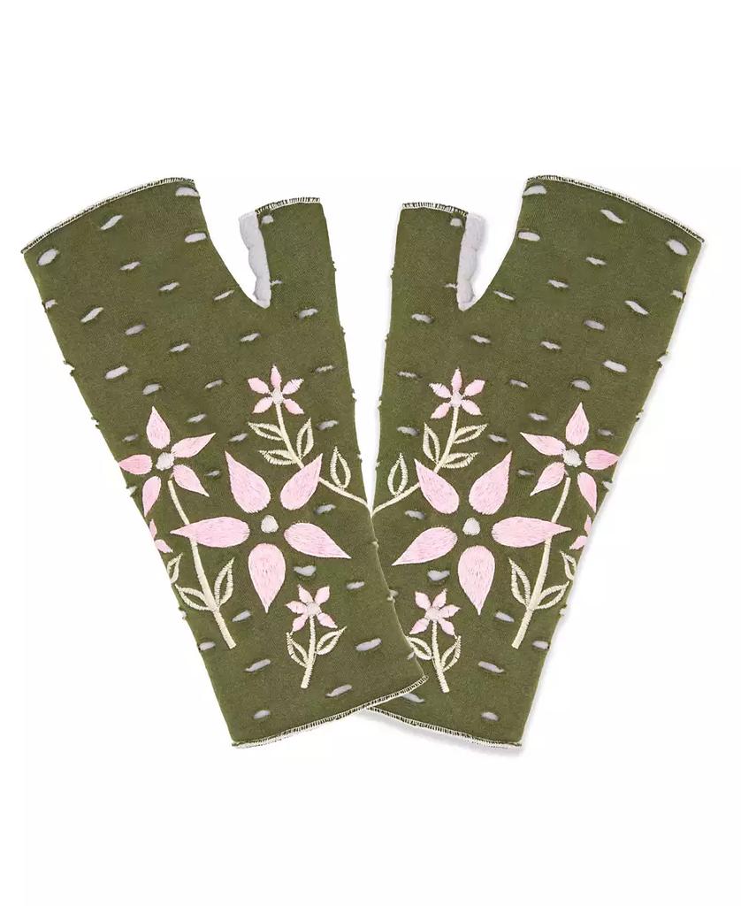 Feelgoodz Women s Artisan Crafted Fleece Lined Viola Fingerless Gloves