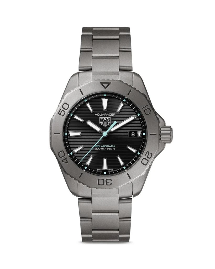 TAG Heuer Aquaracer Professional 200 Solargraph Watch, 40mm 1