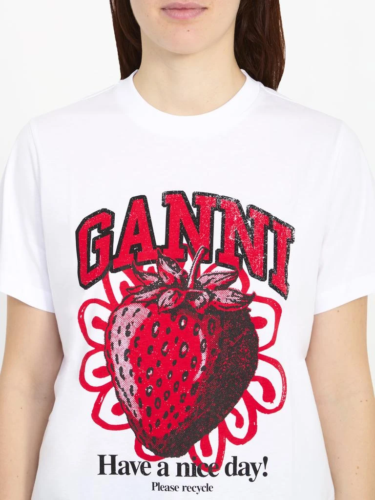 Ganni Strawberry t-shirt 4