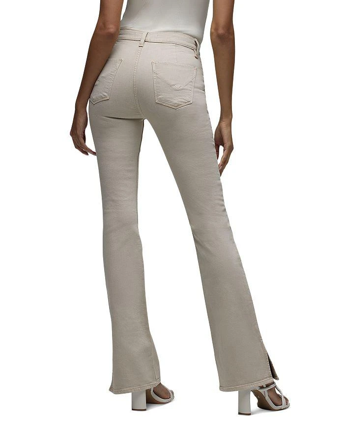 Hudson Barbara High Rise Bootcut Jeans in Oxford Tan 3