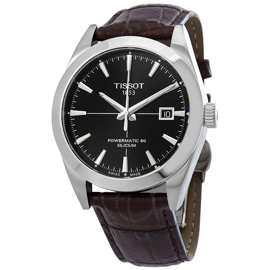 Tissot Gentleman Automatic Black Dial Watch T127.407.16.051.01 1