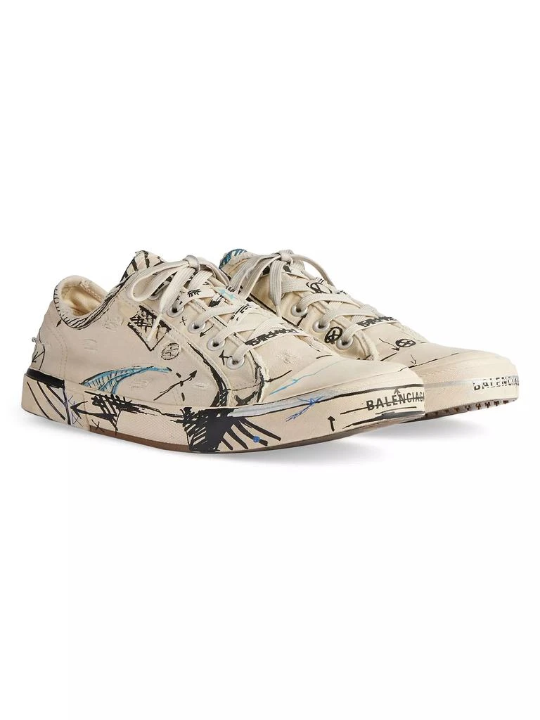 Balenciaga Paris Low-Top Sketch Sneakers 2