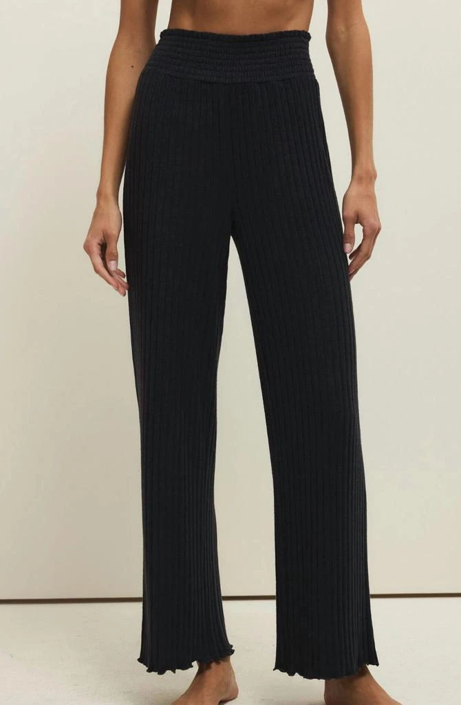 Z Supply Z Supply - Dawn Smocked Rib Pant