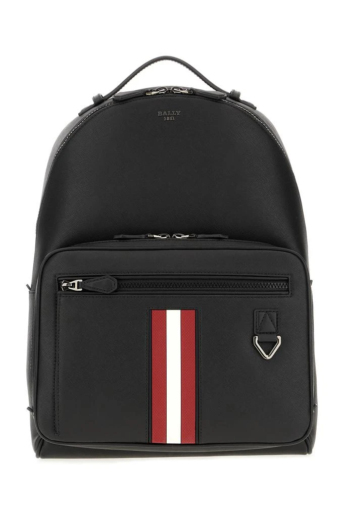 Bally Black Leather Backpack 1