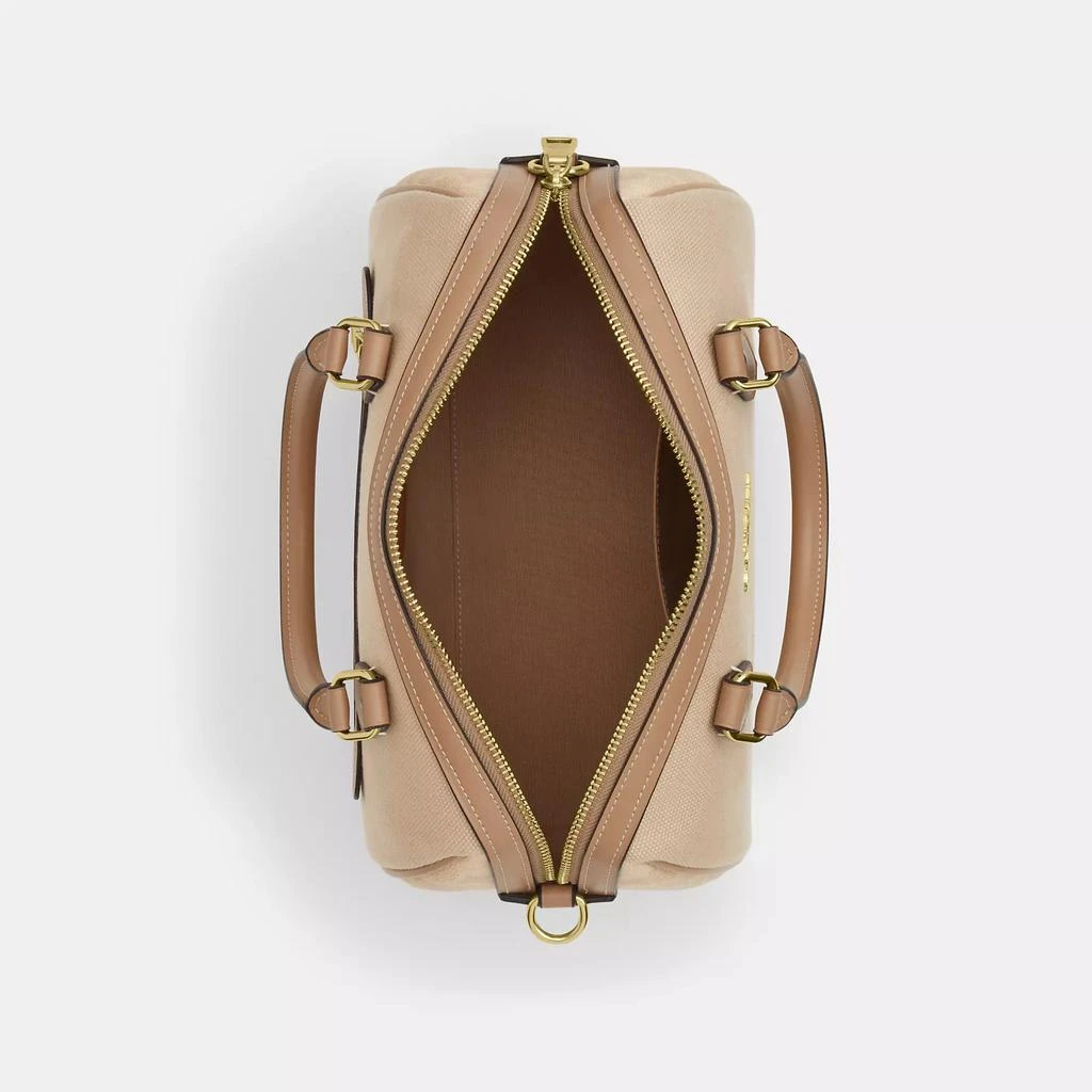 Coach Rowan Satchel Bag In Colorblock 2
