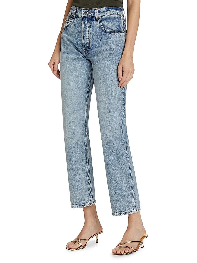 ANINE BING Benson Straight-Leg Jeans 4