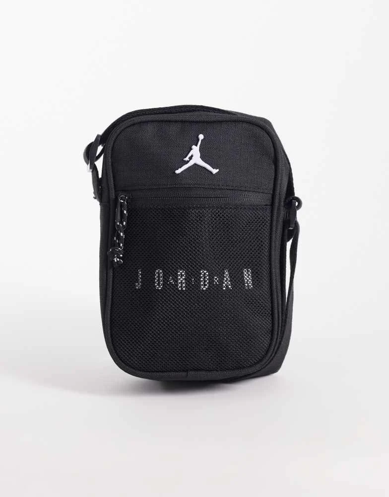Jordan Jordan logo crossbody bag in black