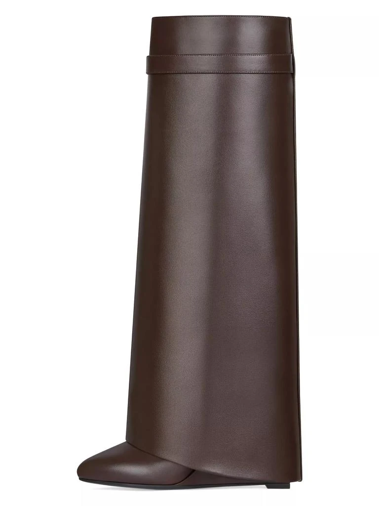 Givenchy Shark Lock Boots in Leather 4