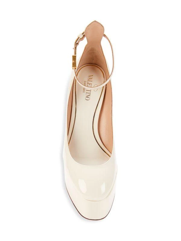 Valentino 115MM Ankle Loop Patent Leather Pumps 5