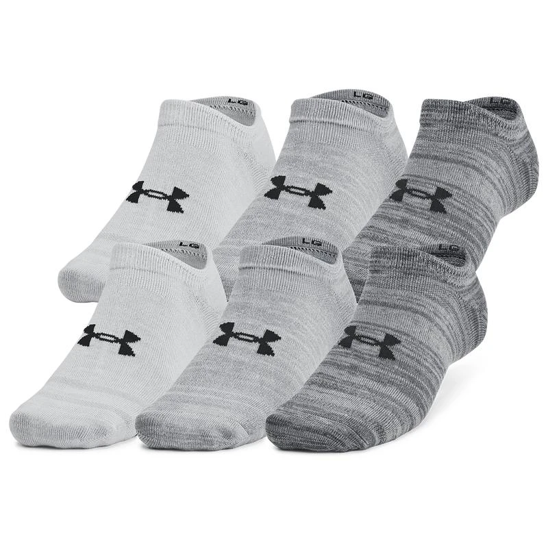 Under Armour Under Armour Essential 6 Pack No Show Socks - Men's 1