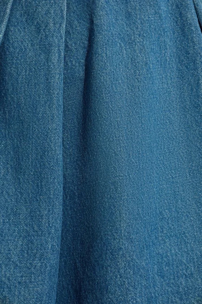 Givenchy Givenchy Sleeveless Belted Denim Dress 4