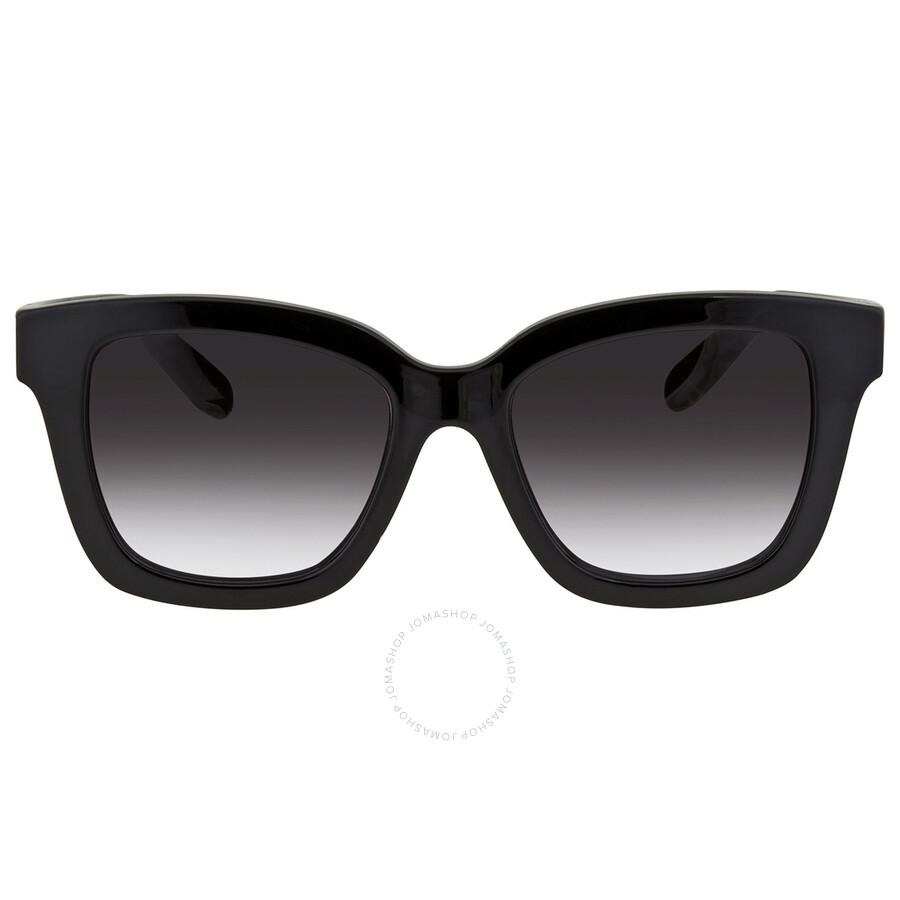 Salvatore Ferragamo Salvatore Ferragamo Grey Gradient Square Ladies Sunglasses SF955S 001 53
