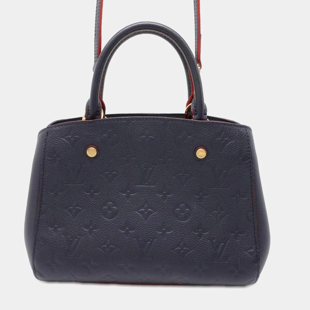 Louis Vuitton Louis Vuitton Marine Rouge Monogram Empreinte Montaigne BB Tote Bag 1