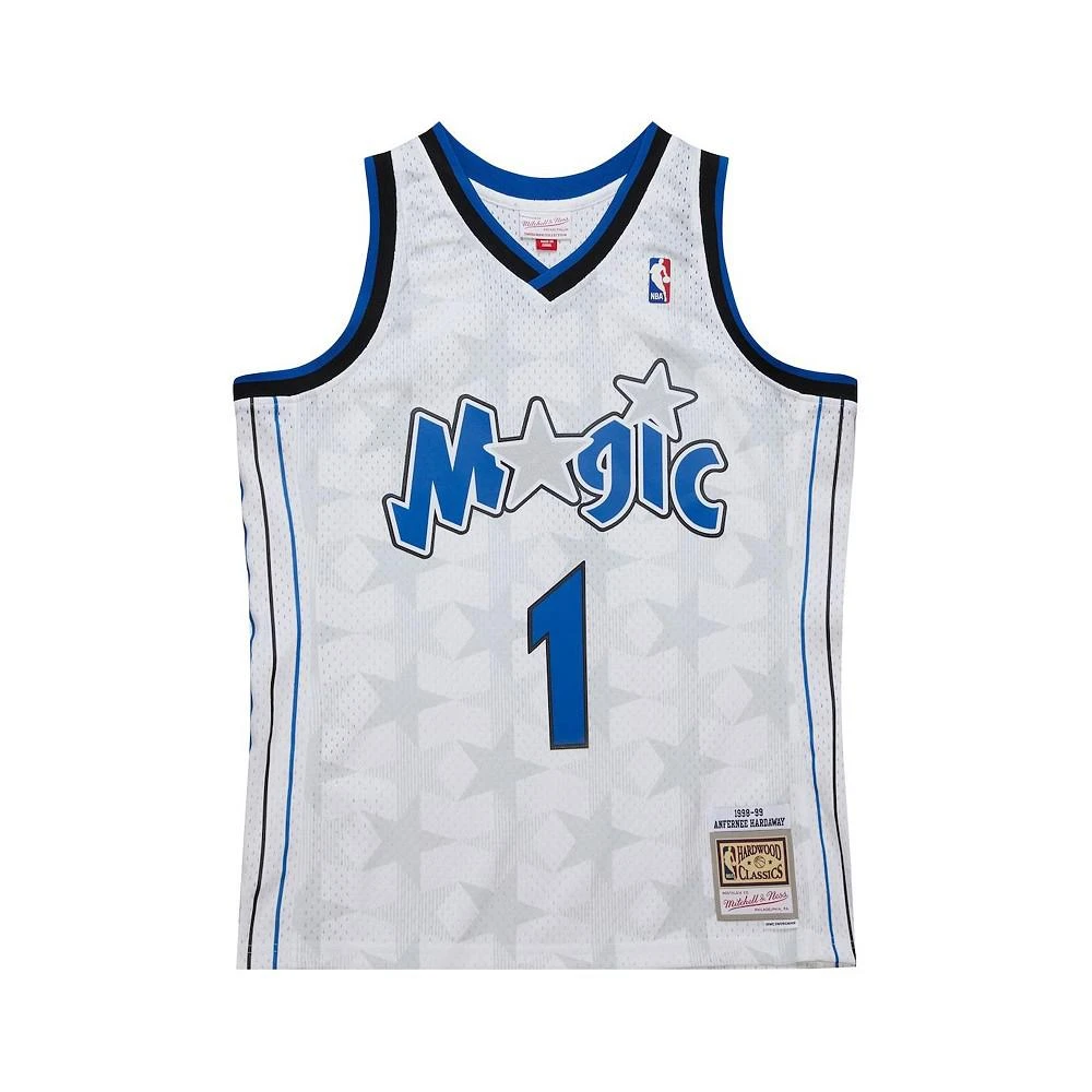 Mitchell & Ness Men's Penny Hardaway White Orlando Magic 1998/99 Hardwood Classics Swingman Jersey 4