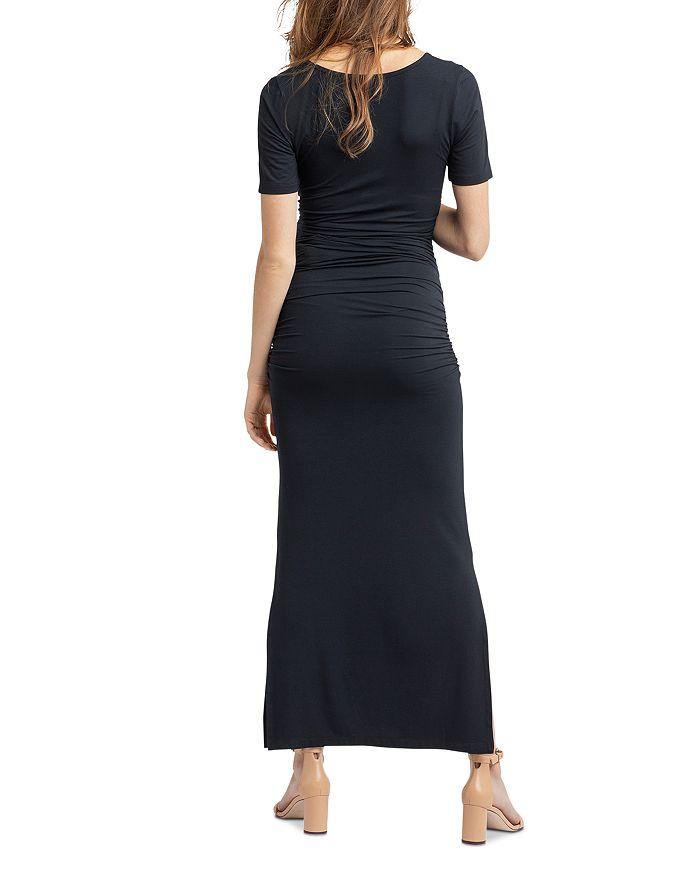 Nom Maternity Hugo Ruched Maxi Dress