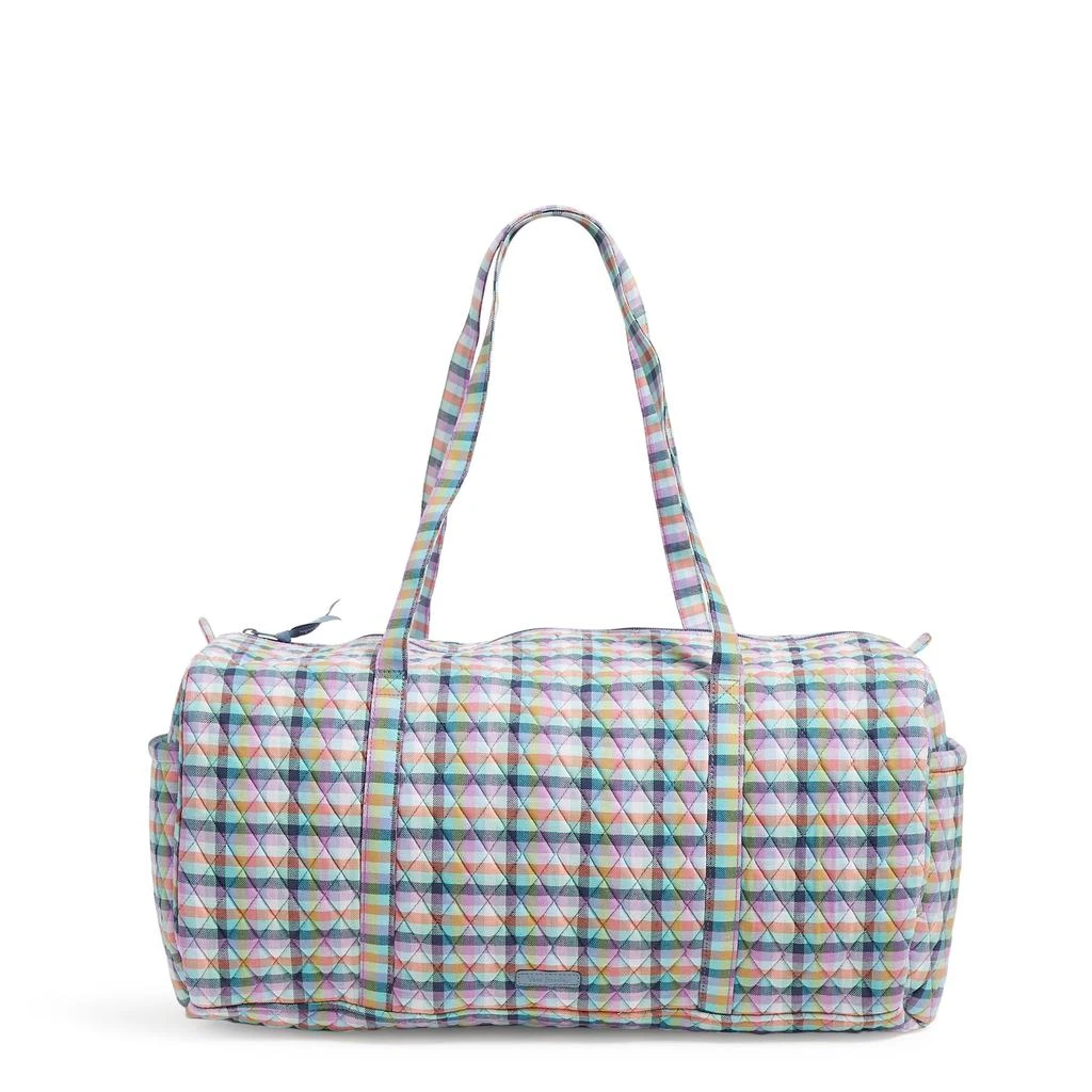 Vera Bradley Outlet Cotton Large Traveler Duffel 1