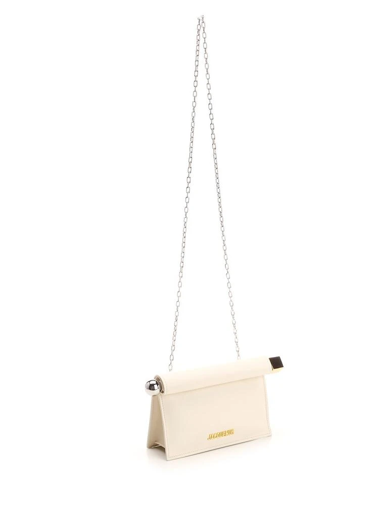 Jacquemus Jacquemus La Petite Pochette Logo Plaque Crossbody Bag 3