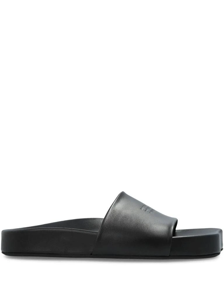 MM6 Mm6 Maison Margiela Logo Pool Slides 1