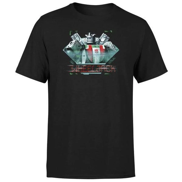 Original Hero Transformers Wheeljack Glitch Unisex T-Shirt - Black