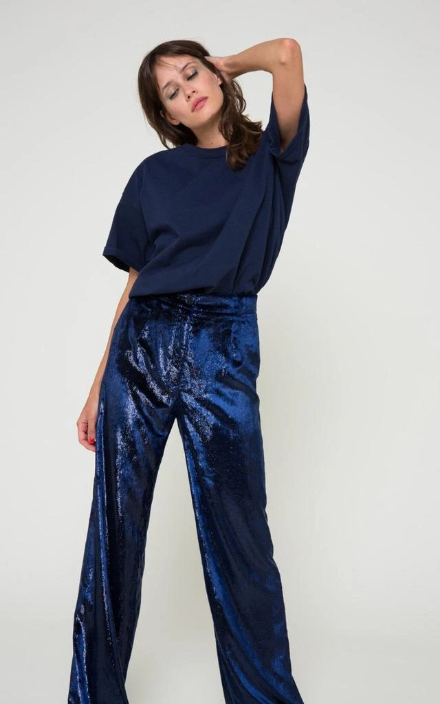Modetrotter Modetrotter - Pantalon Marcus Beluga - Marine 13