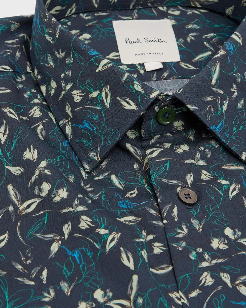Paul Smith Men's Abstract Floral Dress Shirt 2