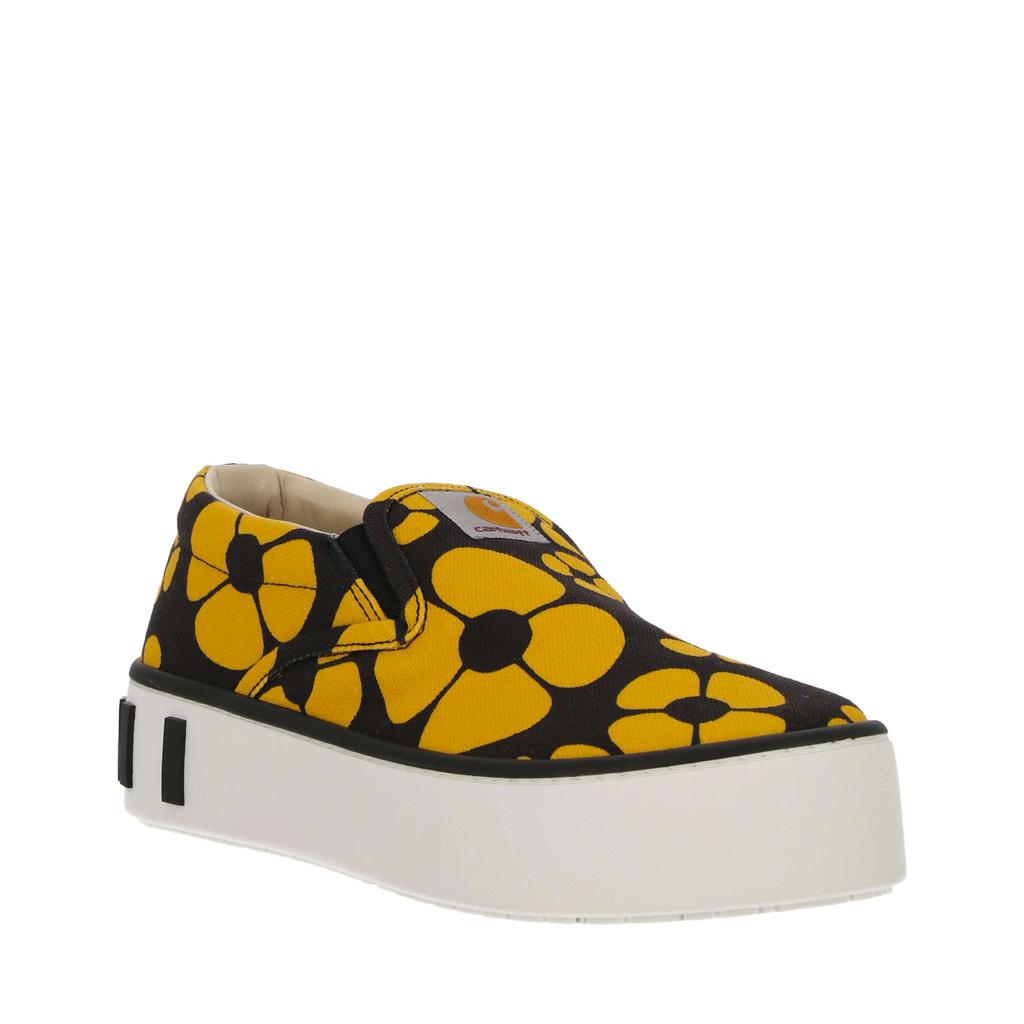 Marni Marni Printed Slip On Sneakers