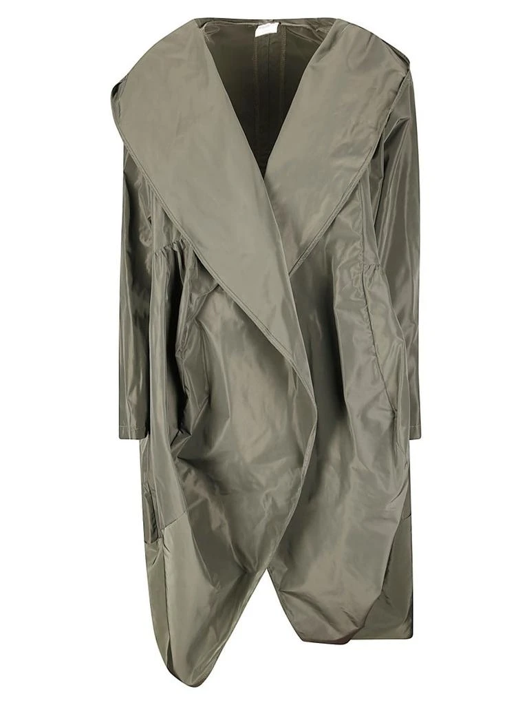 Hira Oversized Green Trench Coat